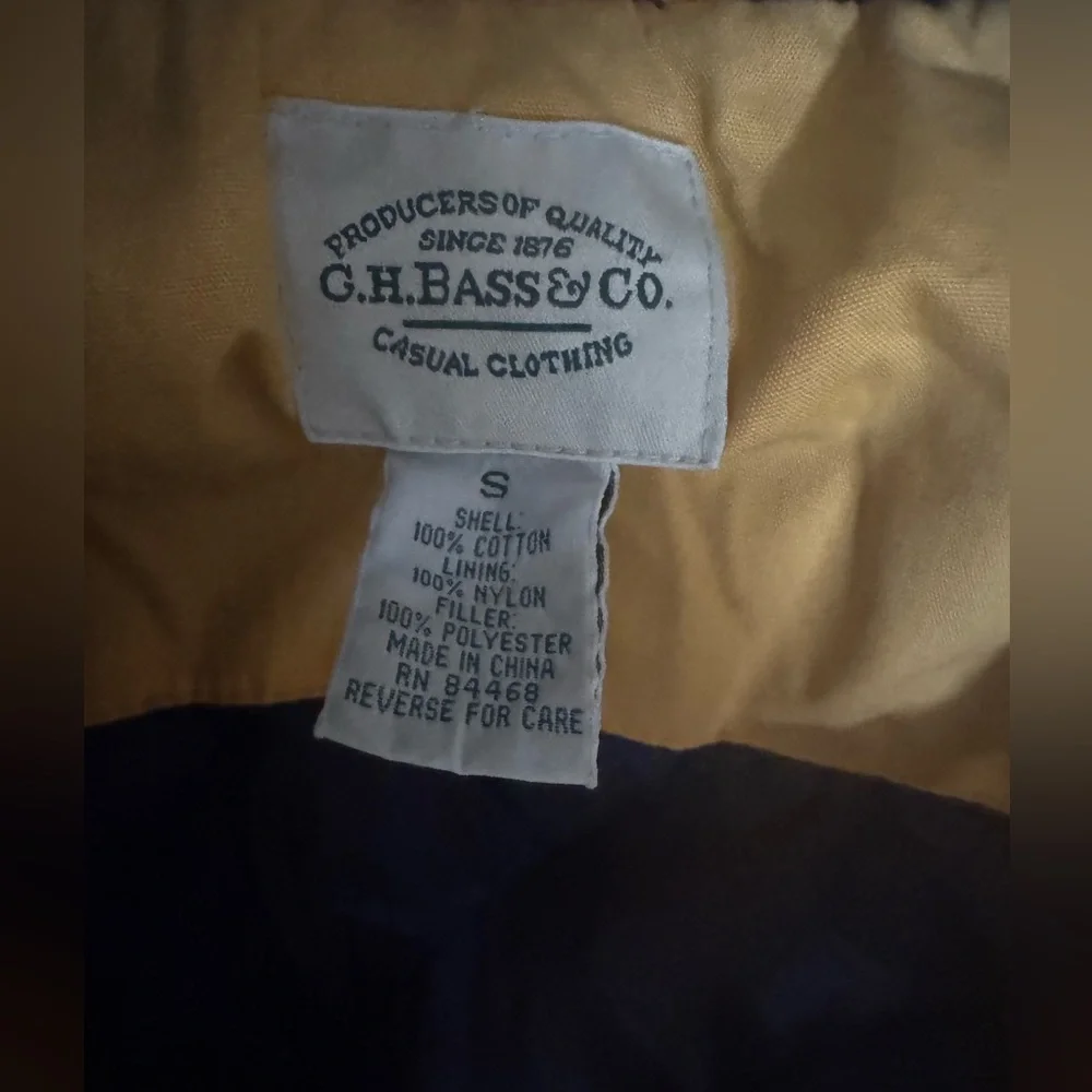 Vintage G.H. Bass & Co. winter jacket outerwear - Pre-loved/EUC Size S to XL?